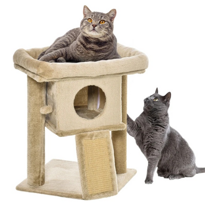 Cat Tree Tower for Indoor Cats Cat Scratching Post Climbing Activity C Discount Drop Club